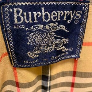 Vintage (1980's) Burberry full length trench coat, nicely lived in.